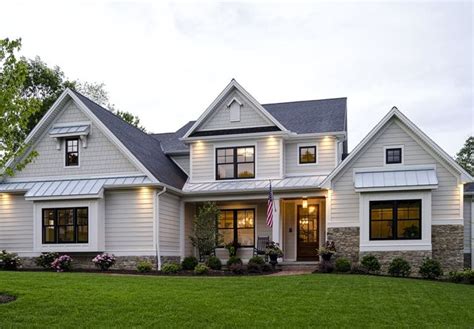 James Hardie | Lake houses exterior, Stone houses, Modern farmhouse exterior