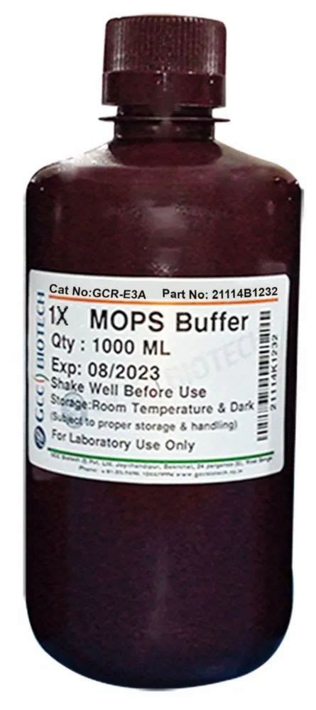 1X MOPS Buffer at best price in Kolkata | ID: 26273445112