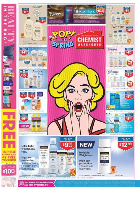 Chemist Warehouse Catalogue 30 September - 16 October 2016 - http://olcatalogue.com/cwa/chemist ...