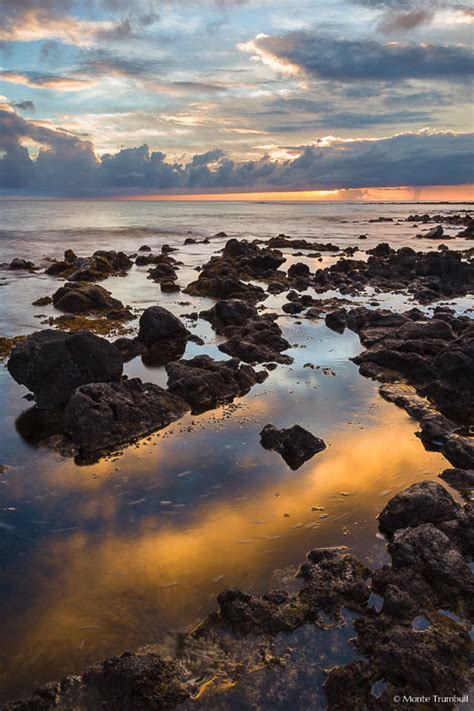 Fleeting Finale-Sunset at Poipu Beach Park in Kauai