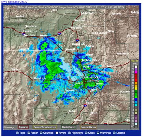 NOAA: Winter Weather Advisory for Utah | 8 - 12'' of Snow Forecast ...