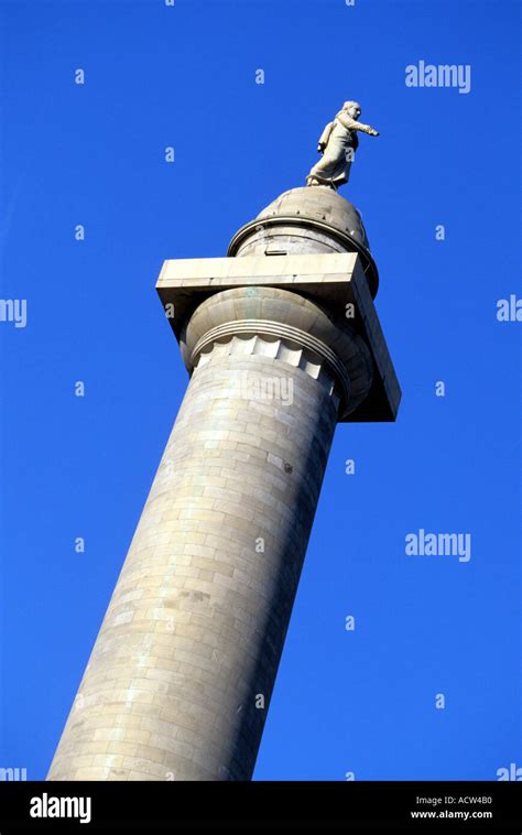 George Washington Monument Baltimore Maryland Stock Photo - Alamy