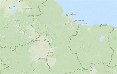 Download Guyana Map Software for Your GPS