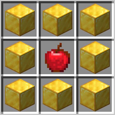 Enchanted Golden Apple Recipe - Minecraft Mod