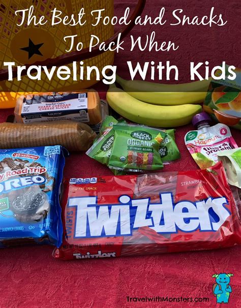 The Best Food and Snacks To Pack When Traveling With Kids | Best road trip snacks, Road trip ...
