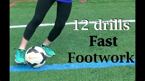 Fast Feet Beginner Soccer Drills - YouTube