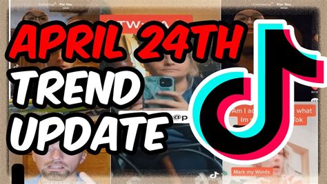 April 24th TikTok Trend - *MAJOR UPDATE* - YouTube