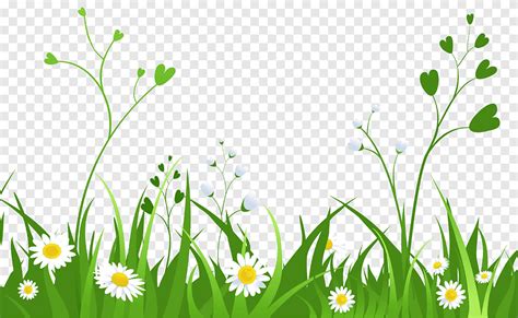 Flower Grasses, s Grass Border, grass, color png | PNGEgg