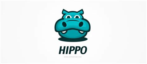 30+ Cute Examples Of Hippo Logo Designs | Naldz Graphics