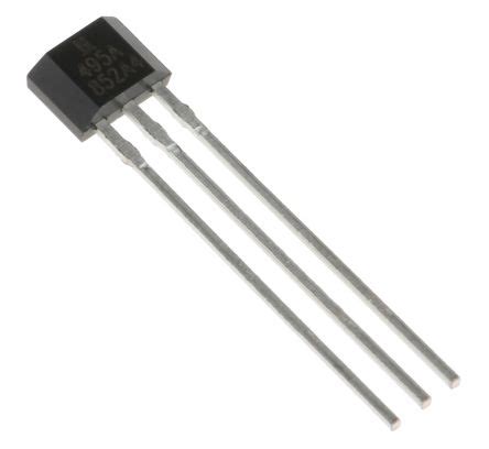 SS495A Honeywell | Honeywell Ratiometric Hall Effect Sensor switching current 1.5 mA supply ...