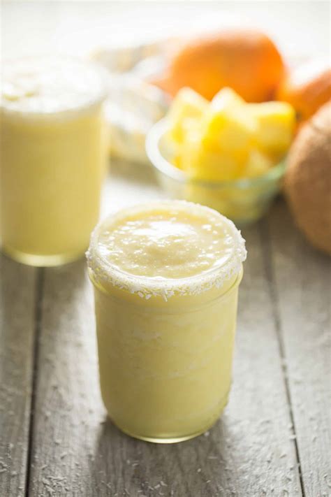 Tropical Orange Pineapple Smoothie - Tastes Lovely