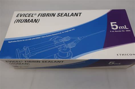 New ETHICON 3905 : Evicel Fibrin Sealant (Human) 3905 : Evicel Fibrin Sealant (Human ...