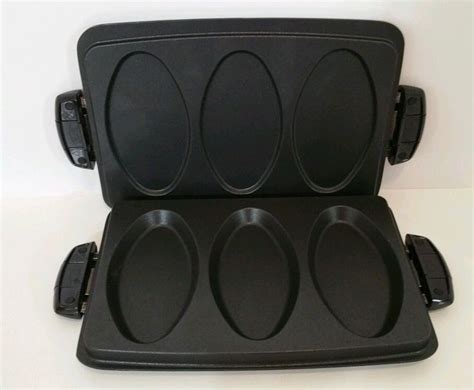 GEORGE FOREMAN REPLACEMENT GRILL PLATES FOR OMELETS TSK-2610-#1 # ...