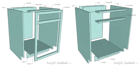 How to build a base cabinet - Builders Villa