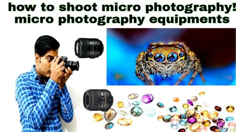 How to shoot micro photography, "jewellery" Product Photography - YouTube