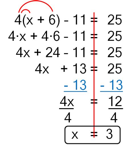 Multi Step Equation Examples