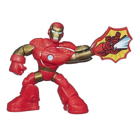 Playskool Heroes Marvel Super Hero Adventures Iron Man Figure - Walmart.com - Walmart.com