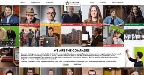 Comrade | Best Chicago Web Design Firms | 10 Best Design