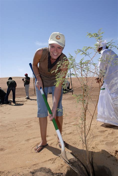 Planting Ghaf Trees in the desert | WWF