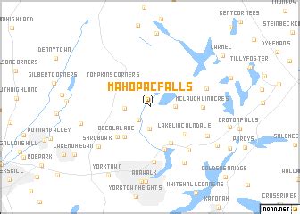 Mahopac Falls (United States - USA) map - nona.net