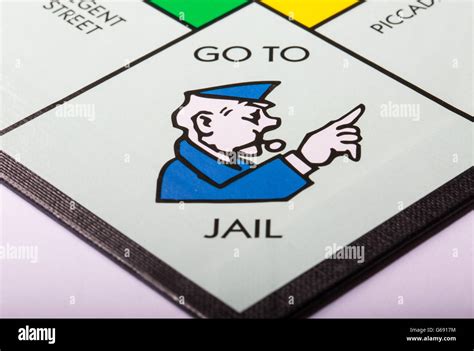 Jail Monopoly Cartoon