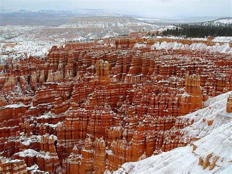 Free picture: winter, Bryce, canyon, landscape, outdoor, panorama