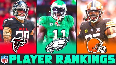 Ranking The Top 5 NFL Players at Each Position Halfway Through The ...