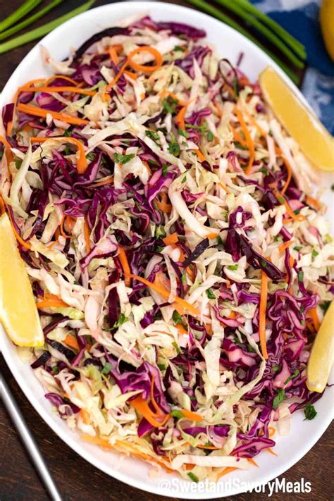 Cabbage Salad Recipe - Sweet and Savory Meals