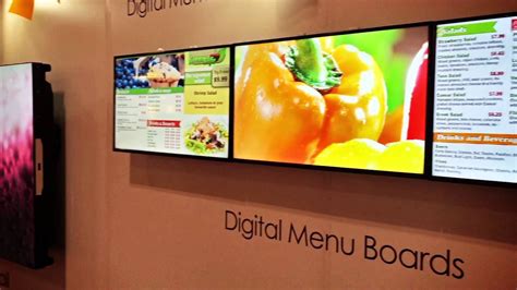 Netvisual at The Restaurants Canada Show 2015 - Digital Menu Board ...