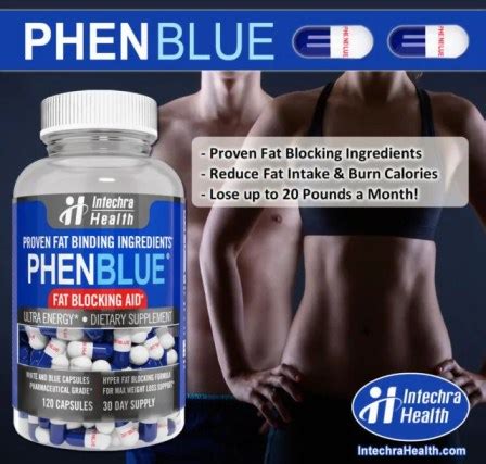 PhenBlue Review | Ultra Energy and Fat Blocking Aid | Phen-Alternatives