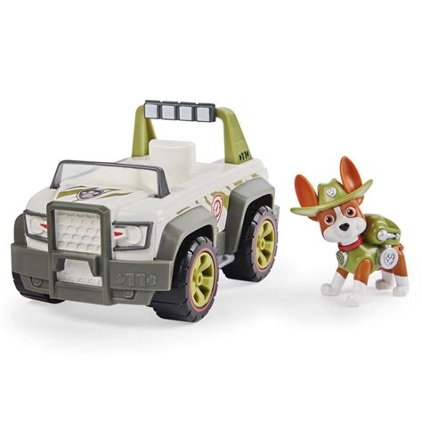 PAW Patrol, Tracker's Jungle Cruiser Vehicle with Collectible Figure | Toys R Us Canada