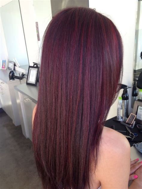 10 Mahogany Hair Color Ideas - PoP Haircuts | Hair color mahogany, Dark ...