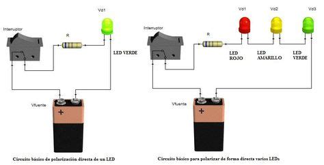 encender un led con bateria 9v - Buscar con Google | LED | Eletrônica