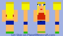 Beach Girl Minecraft Skin