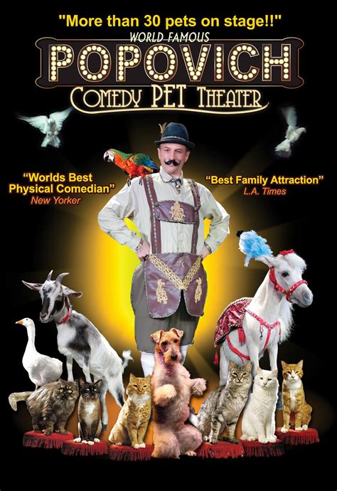 The Popovich Comedy Pet Theater Tickets in West Chester, PA, United States