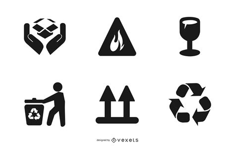 Common Signs And Symbols Set Vector Download