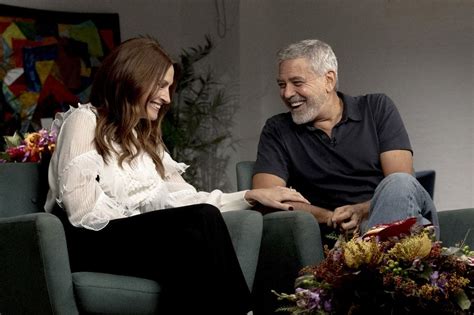 George Clooney en Julia Roberts vertellen over zoenscène