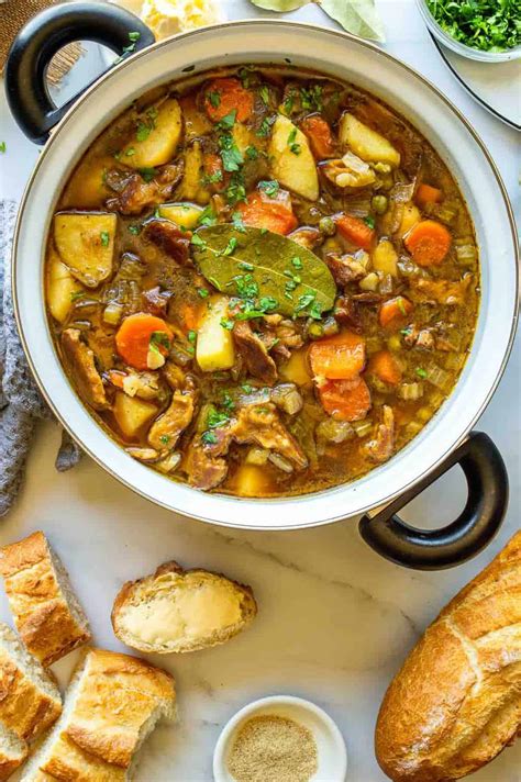 Easy Vegan Irish Stew with Guinness - The Fiery Vegetarian