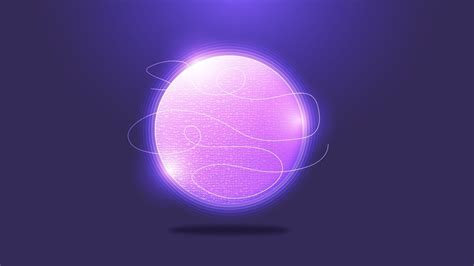 How to design a glowing orb in illustrator - YouTube