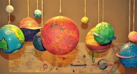 DIY Papier Mâché Planets