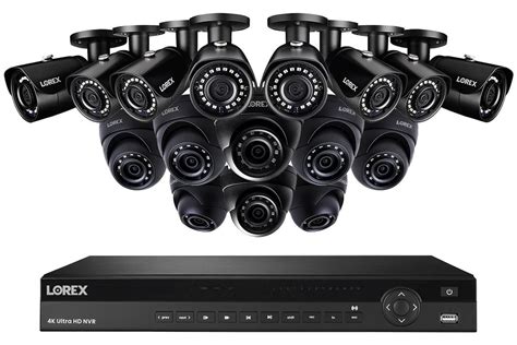 Lorex HDIP1688DW 2K IP Security Camera System with 16 Color Night Vision Cameras and 16-Channel ...