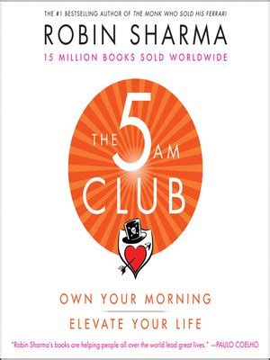 The 5AM Club by Robin Sharma · OverDrive: Free ebooks, audiobooks ...