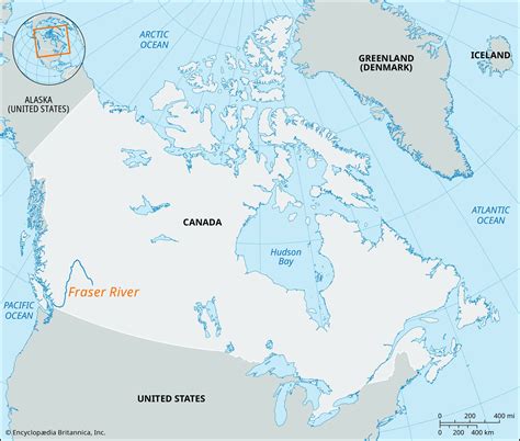 Fraser River Map