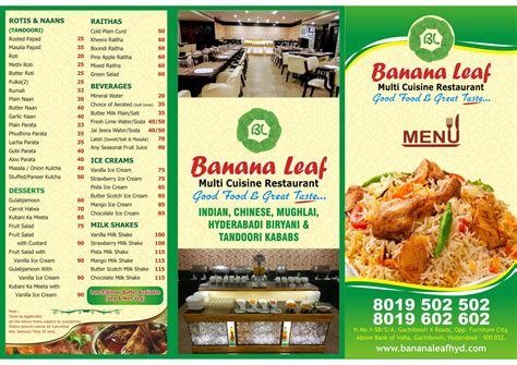 Banana Leaf Multicuisine Restaurant, Gachibowli, Hyderabad, Hyderabad Restaurant, Menu and ...