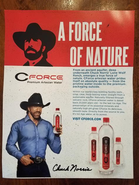 A Chuck Norris water??? : r/ofcoursethatsathing