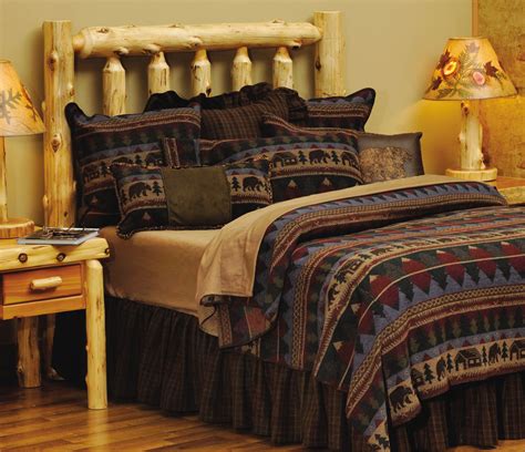 Rustic Cabin Furnishings Luxury Bedding