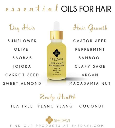 Essential Oils For Your Hair | Oil treatment for hair, Natural hair styles, Natural hair diy