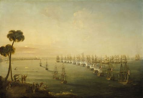 The Battle of the Nile, 1 August 1798 - National Maritime Museum | Battle of the nile, Battle ...