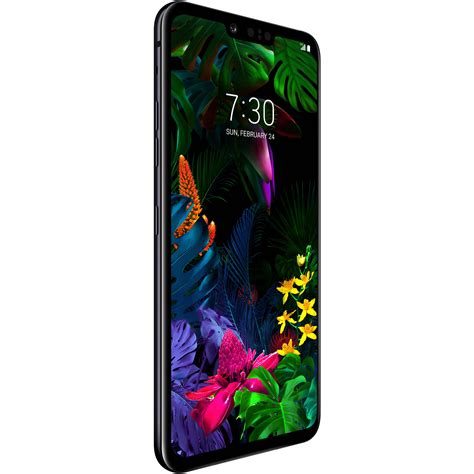 LG G8 ThinQ 128GB Smartphone (Unlocked, Black) LMG820QM7.AUSABK