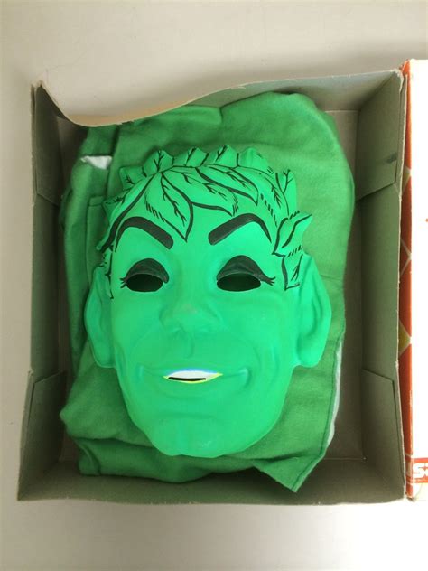 Halloweeniana: Vintage Jolly Green Giant Costume by Kusan (60s? 70s?)